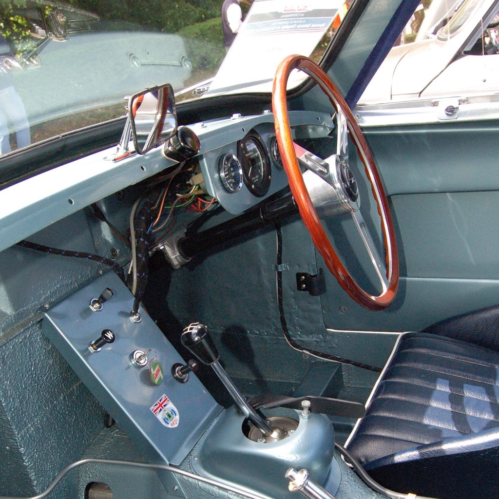 Sebring Sprite with Speedwell rev counter.
